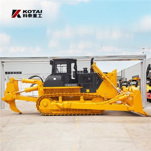 جرافة مجنزرة من جذوع الأشجار